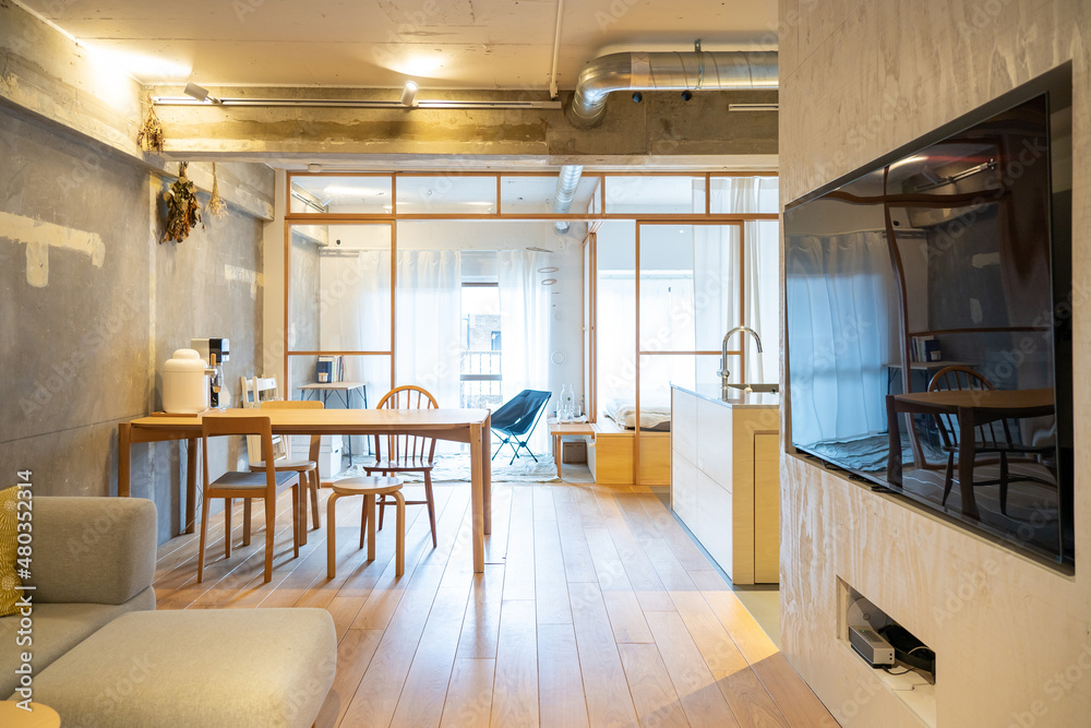 素材感を活かした住宅リノベーション